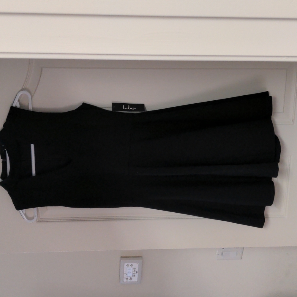 Little black skater dress